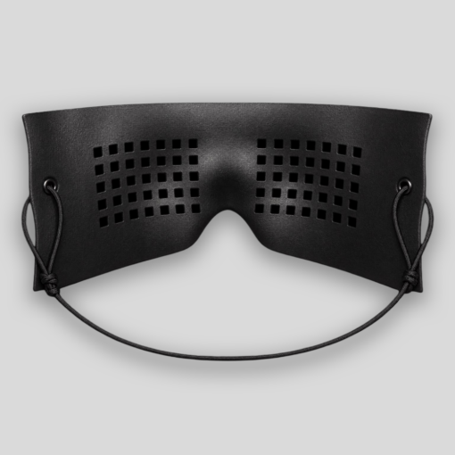 Echtledermaske BURNING von Maskaras Barcelona