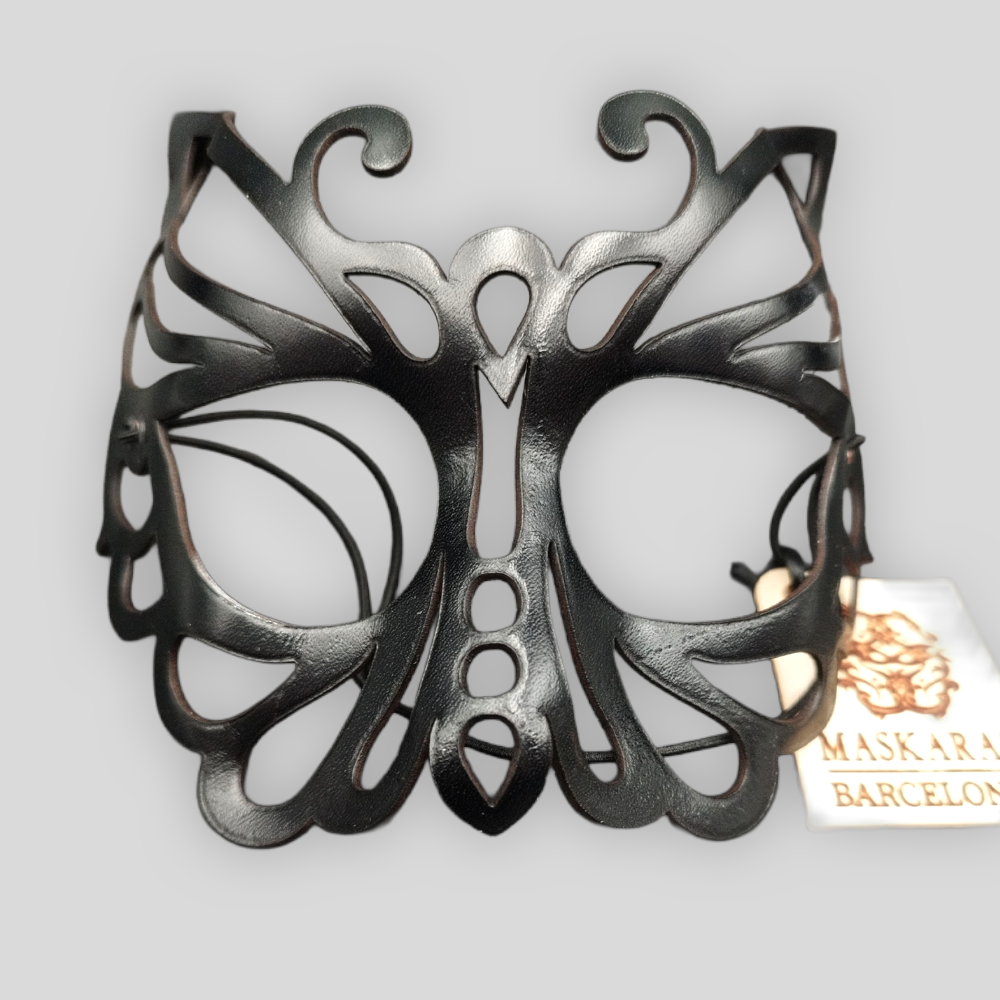 Echtledermaske MARIPOSA von Maskaras Barcelona